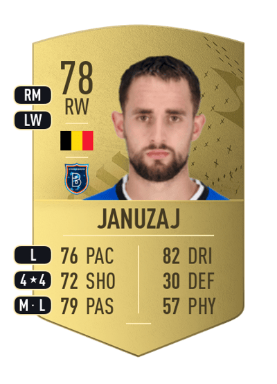 Adnan Januzaj Common 78 OVR