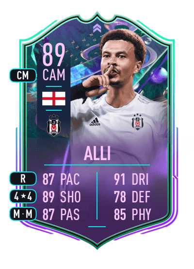 Dele Alli FANTASY FUT 89 OVR