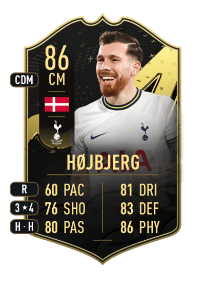 Pierre-Emile Højbjerg Team of the Week 86 OVR
