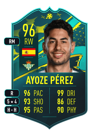 Ayoze Pérez PLAYER MOMENTS 96 OVR