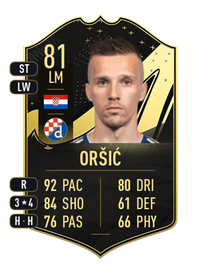 Mislav Oršić Team of the Week 81 OVR