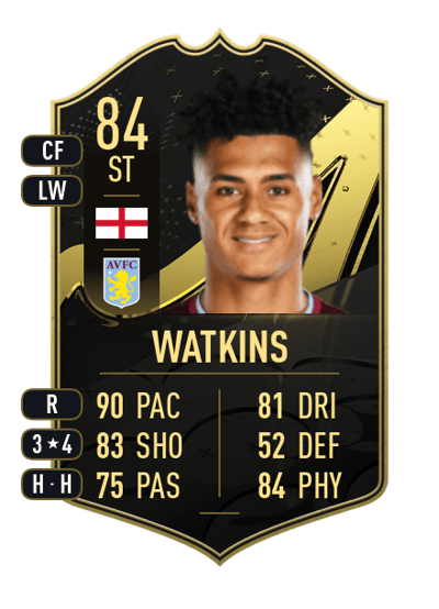 Ollie Watkins Team of the Week 84 OVR