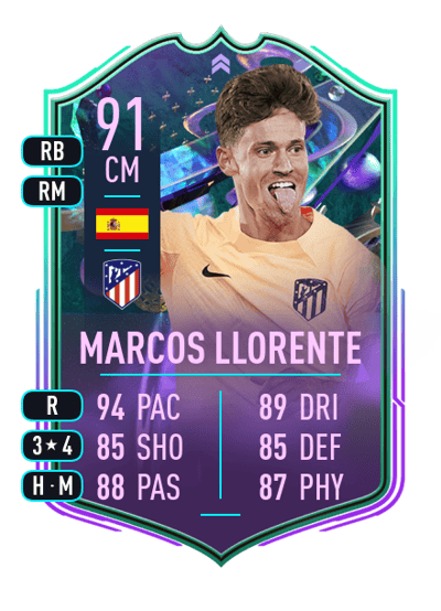 Marcos Llorente FANTASY FUT 91 OVR