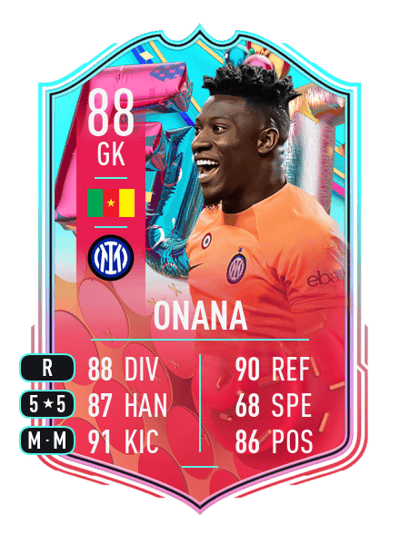 André Onana FUT Birthday 88 OVR