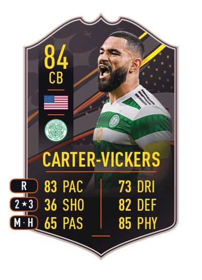 Cameron Carter-Vickers STORYLINE 84 OVR