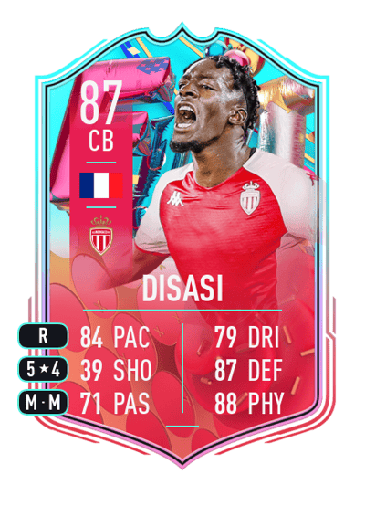 Axel Disasi FUT Birthday 87 OVR