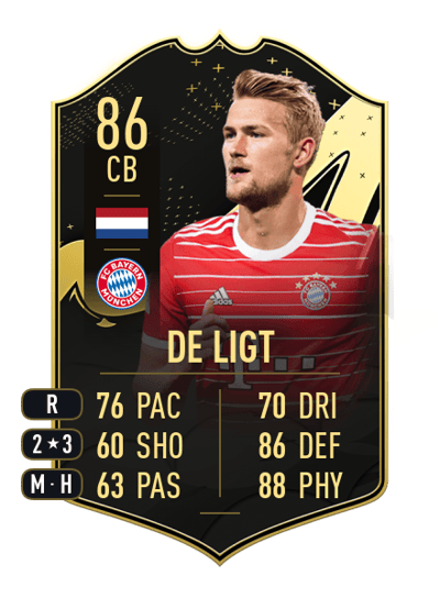 Matthijs de Ligt Team of the Week 86 OVR