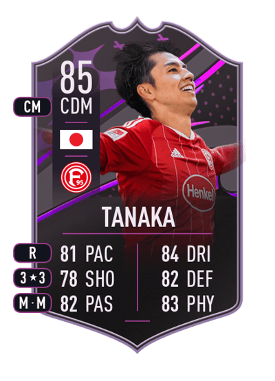 Ao Tanaka Dynamic Duos 85 OVR