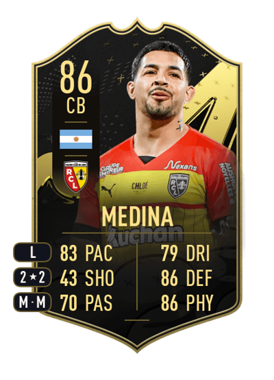 Facundo Medina Team of the Week 86 OVR