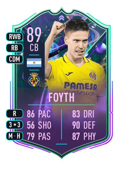 Juan Foyth FANTASY FUT 89 OVR