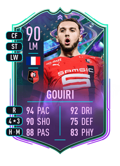 Amine Gouiri FANTASY FUT 90 OVR