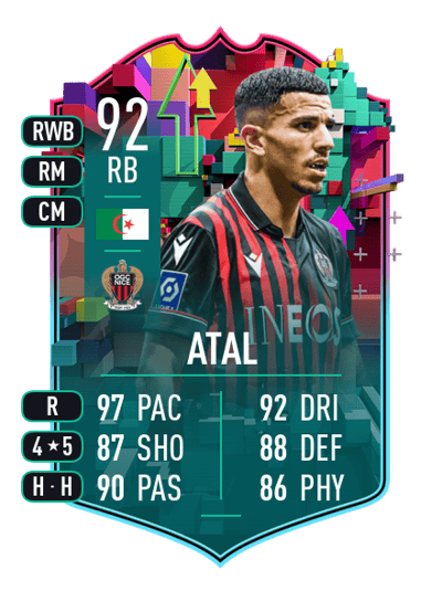 Youcef Atal Level Up 92 OVR