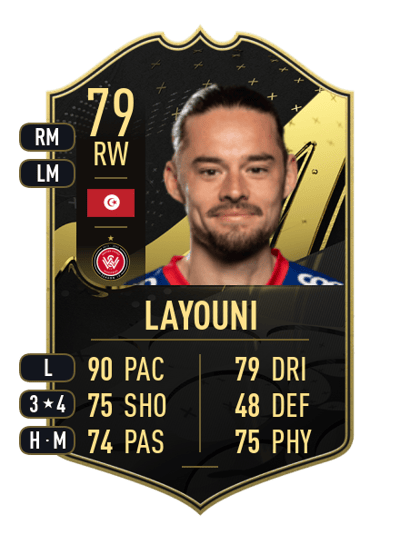Amor Layouni Team of the Week 79 OVR