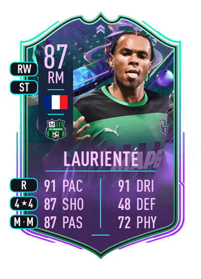 Armand Laurienté FANTASY FUT 87 OVR