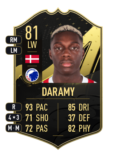 Mohamed Daramy Team of the Week 81 OVR