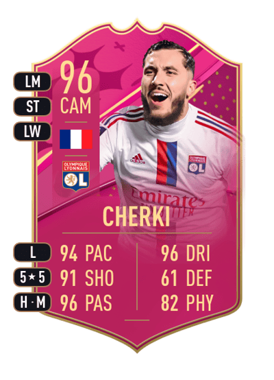 Rayan Cherki FUTTIES 96 OVR