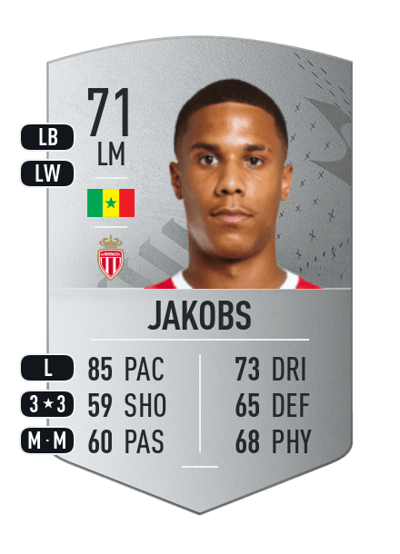 Ismail Jakobs Common 71 OVR