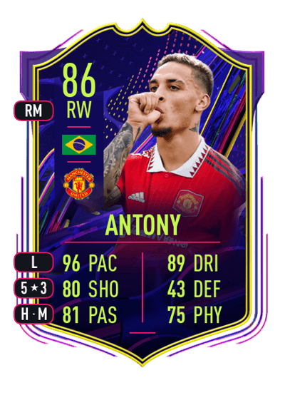 Antony Ones to Watch 86 OVR