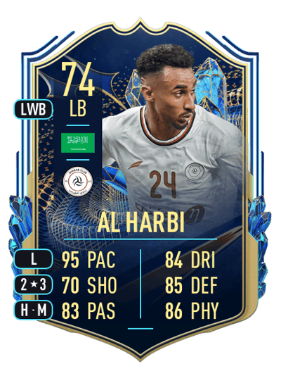 Muteb Al Harbi Team of the Season 74 OVR