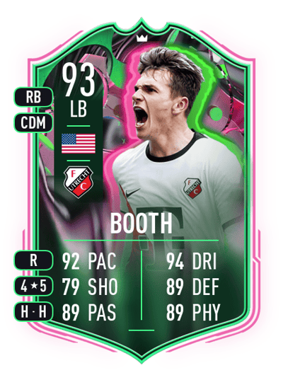 Taylor Booth PREMIUM SHAPESHIFTERS 93 OVR