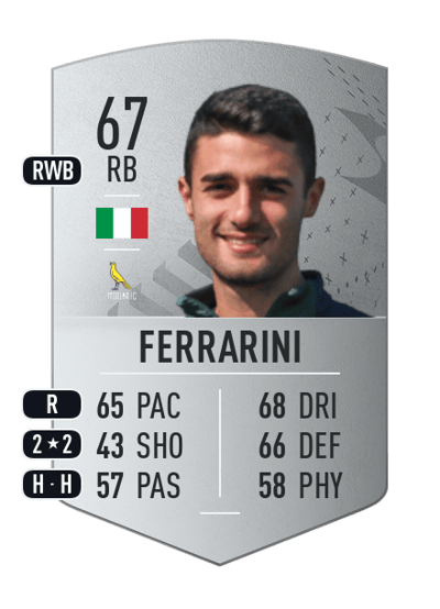Gabriele Ferrarini Common 67 OVR