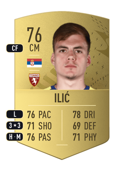 Ivan Ilić Common 76 OVR