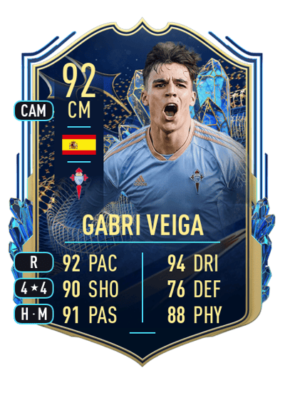 Gabri Veiga Team of the Season 92 OVR