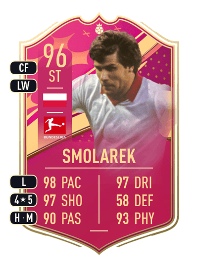 Włodzimierz Smolarek FUTTIES Heroes 96 OVR