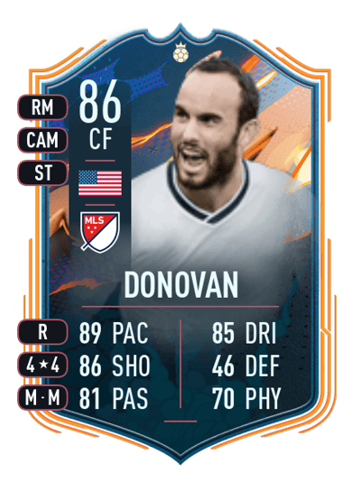 Landon Donovan FUT Heroes 86 OVR