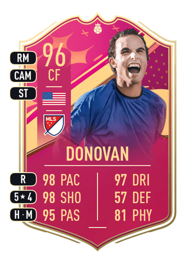 Landon Donovan FUTTIES Heroes 96 OVR