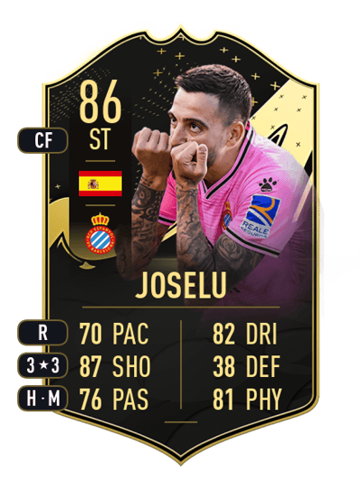Joselu Team of the Week 86 OVR