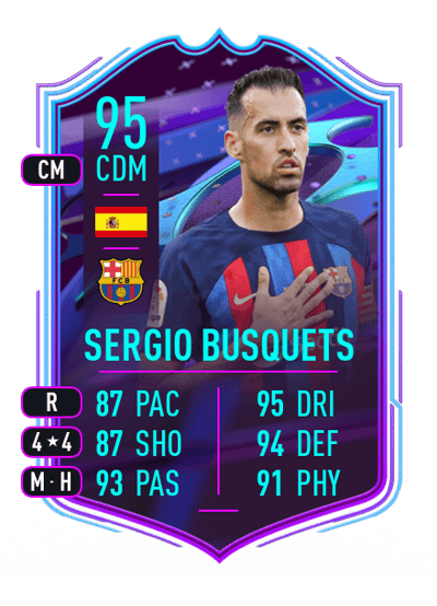 Sergio Busquets End Of An Era 95 OVR