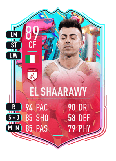 Stephan El Shaarawy FUT Birthday 89 OVR