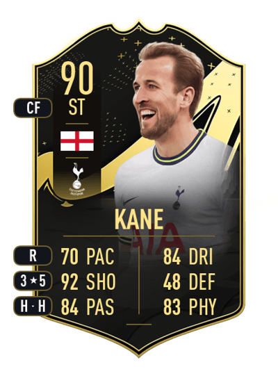 Harry Kane Team of the Week 90 OVR
