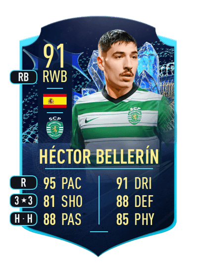 Héctor Bellerín TEAM OF THE SEASON MOMENTS 91 OVR