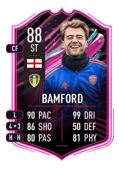 Patrick Bamford FUT Ballers 88 OVR
