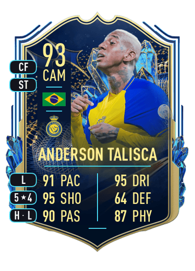Anderson Talisca Team of the Season 93 OVR