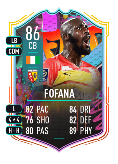Seko Fofana Out of Position 86 OVR