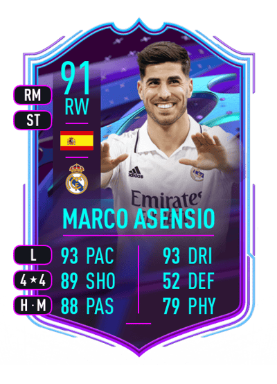 Marco Asensio End Of An Era 91 OVR