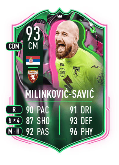 Vanja Milinković-Savić PREMIUM SHAPESHIFTERS 93 OVR