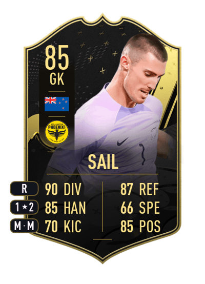 Oliver Sail Team of the Week 85 OVR