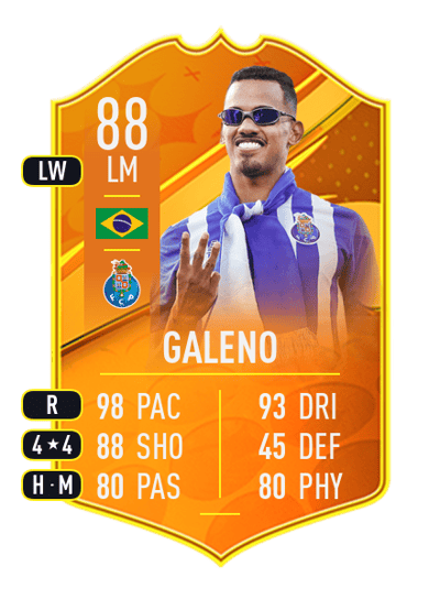 Galeno Domestic Man of the Match 88 OVR