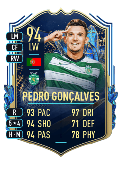 Pedro Gonçalves Team of the Season 94 OVR