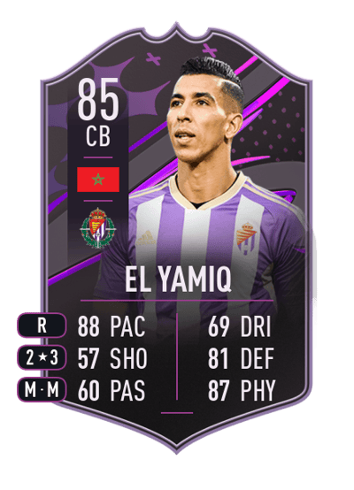 Jawad El Yamiq Dynamic Duos 85 OVR