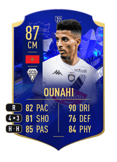 Azzedine Ounahi TOTY HONOURABLE MENTIONS 87 OVR