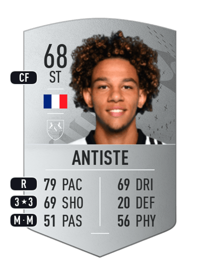 Janis Antiste Common 68 OVR