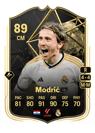 Luka Modrić Team of the Week 89 OVR