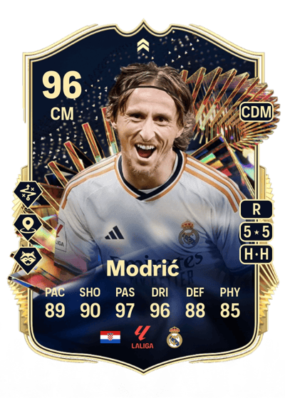 Luka Modrić Live Team of the Season 95 OVR