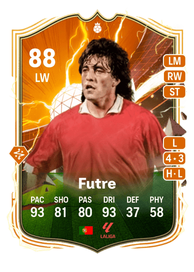 Paulo Futre UT Heroes 88 OVR