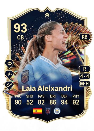 Laia Aleixandri Live Team of the Season 91 OVR